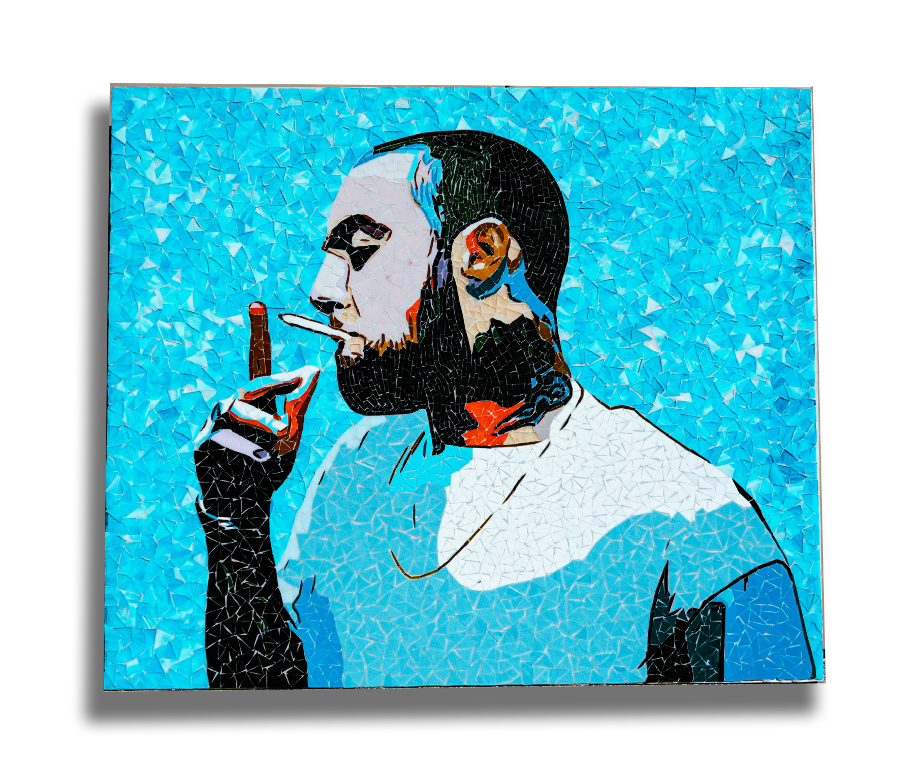 Mac Miller Mosaic Art - FRGTWN