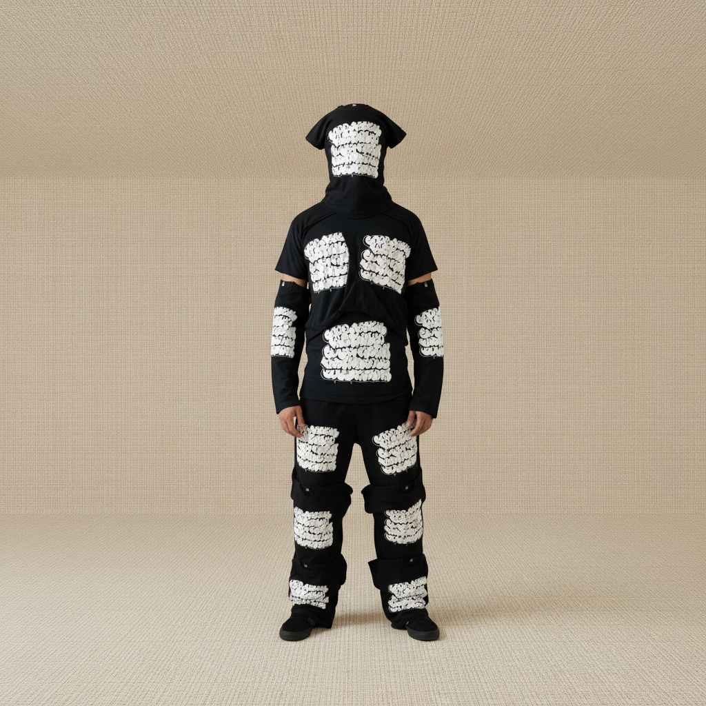 COPE2 X FRGTWN BLACK SHIRT - Image 19