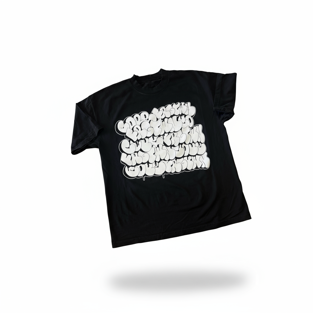 COPE2 X FRGTWN BLACK SHIRT - Image 17