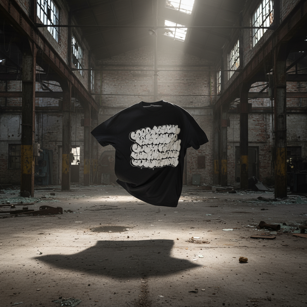 COPE2 X FRGTWN BLACK SHIRT - Image 23