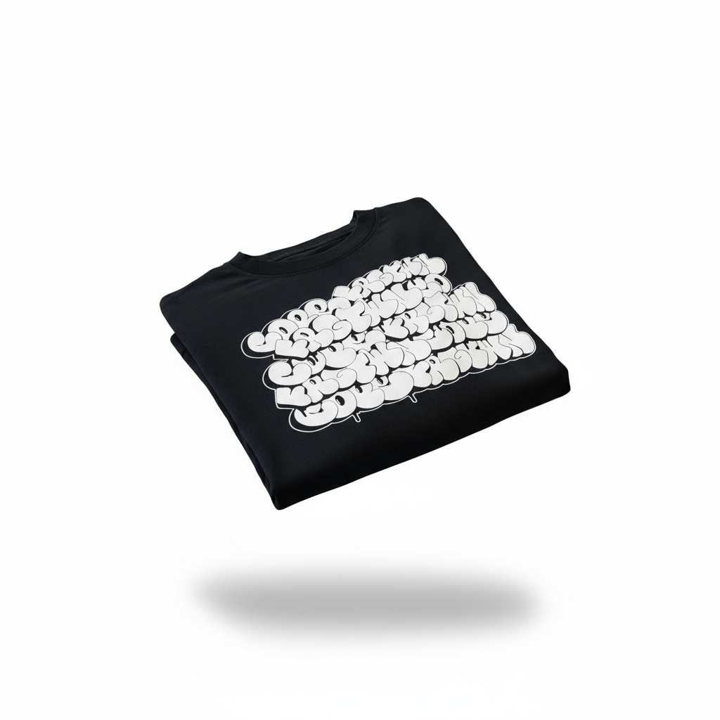 COPE2 X FRGTWN BLACK SHIRT - Image 24