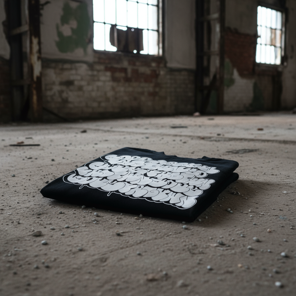 COPE2 X FRGTWN BLACK SHIRT - Image 25